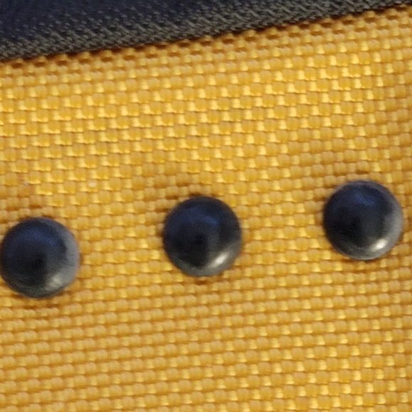 Tumi Tech Black Yellow Gold McKenna Flap Body Bag Crossbody Adjustable Strap - Picture 14 of 16